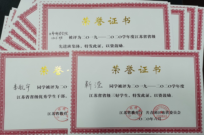 淮师一批先进集体和个人获省级表彰